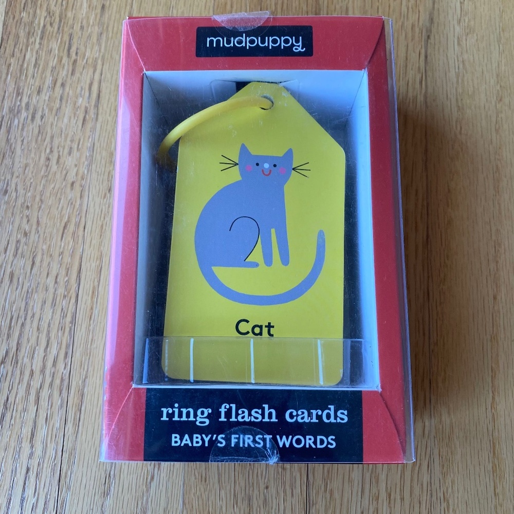 Mudpuppy Baby's First Words Flashcards